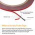 3M Double Sided Heavy Duty Mounting Foam Tape 5952